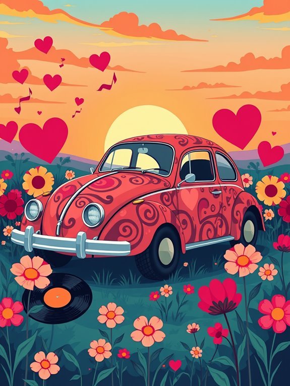 classic car romance unfolds