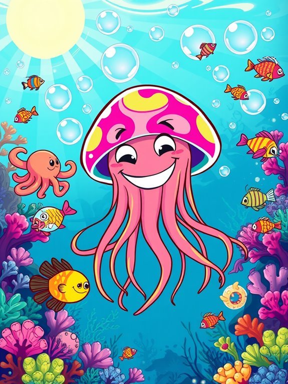 creative aquatic art designs