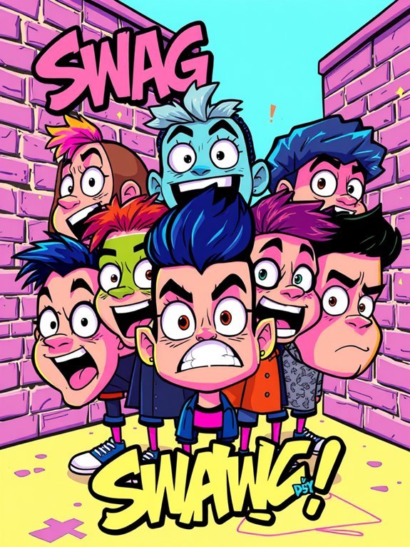 7 Creative Ideas for Cartoon Characters With Diverse Facial Expressions in Swag Art intensifying emotional expression techniques