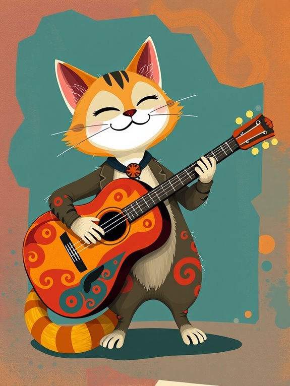 jazz loving feline performer