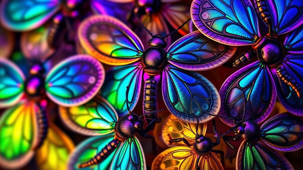 psychedelic bug phone backgrounds