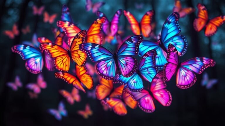 trippy butterfly art wallpapers