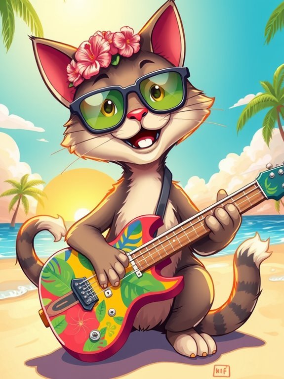 tropical melody for cats