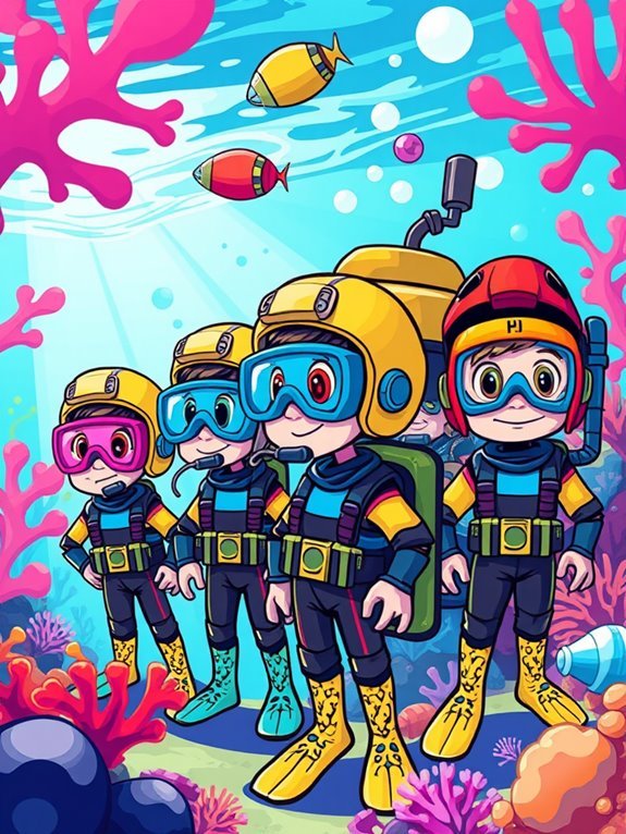 underwater adventure seekers unite