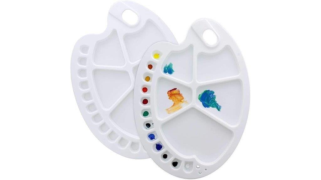 5 Best Palettes for Acrylic Paint, Chosen by Professional Artists 17 well artist painting palette