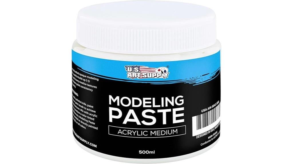 7 Best Thickening Agents for Acrylic Paint, According to Artists acrylic modeling paste 500ml quantity