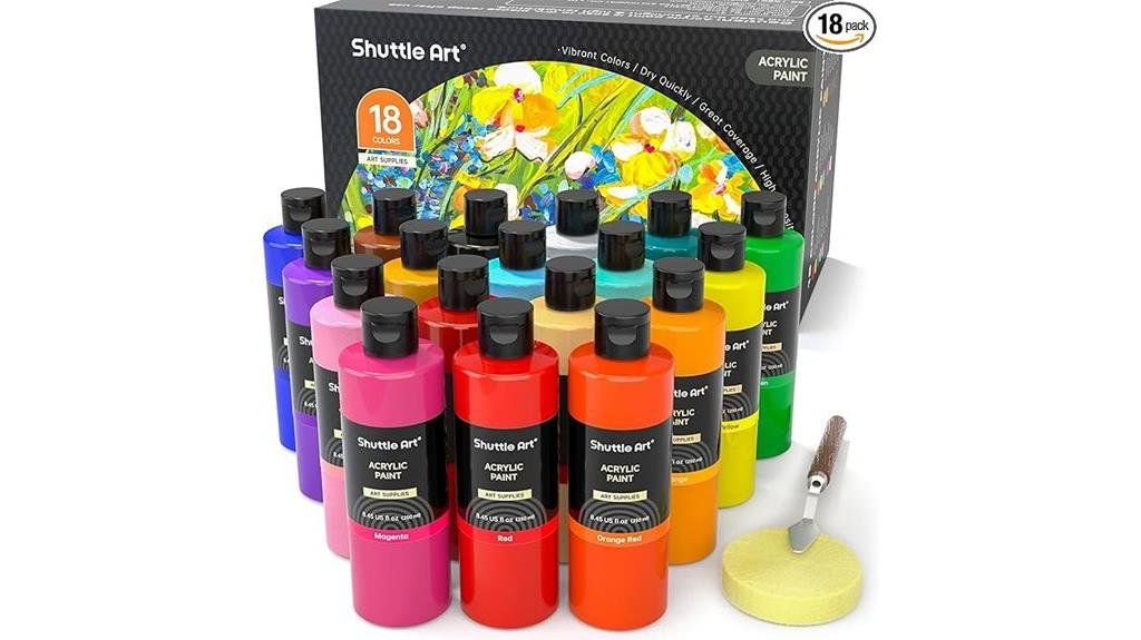 5 Best Acrylic Paints for Resin: Expert Picks for Stunning Crafts acrylic paint bottle art shuttle