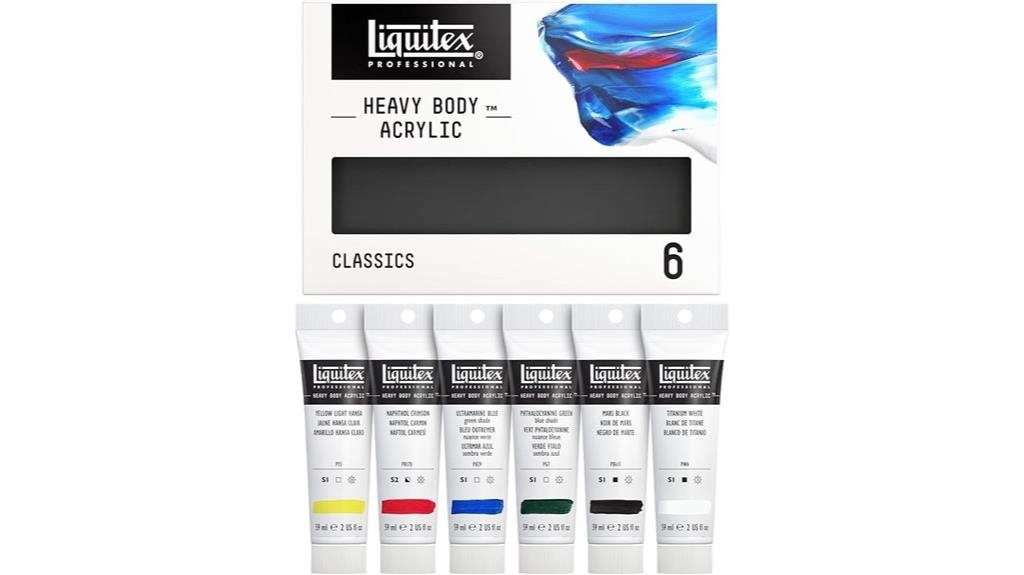 5 Best Acrylic Paints of 2025 for Professional Artists acrylic paint set heavy body classic