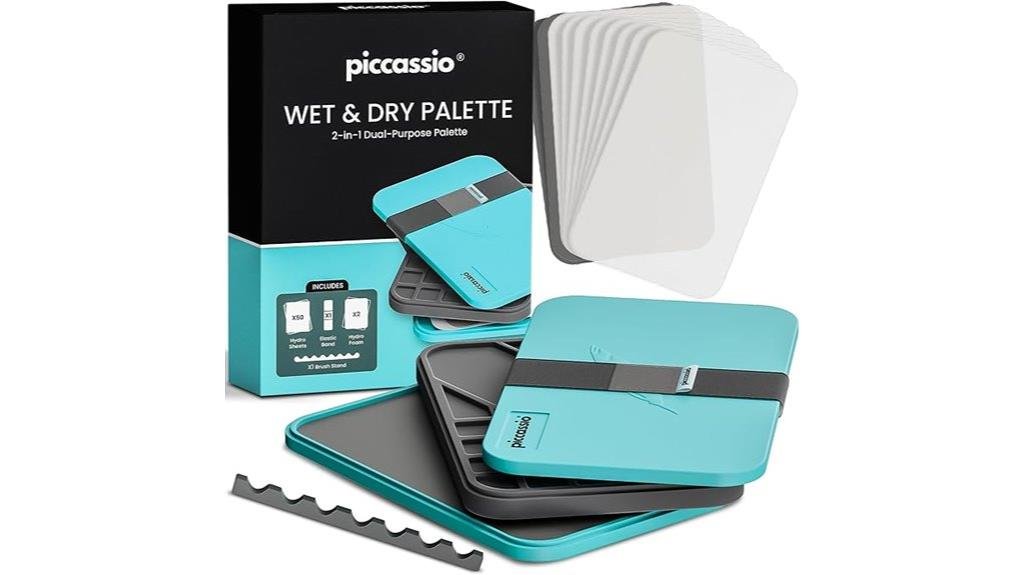 5 Best Stay Wet Palettes for Acrylic Painting, Perfect for Artists of All Levels acrylic painting supplies for miniatures