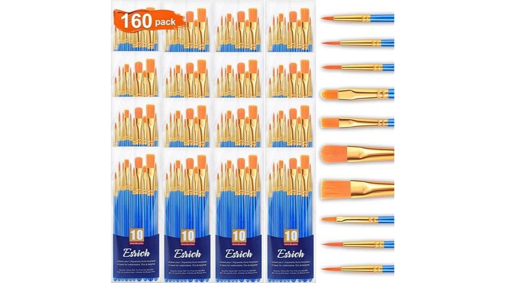 7 Best Acrylic Paints for Airbrush Artists in 2025 - Smooth, Vibrant Results Guaranteed comprehensive acrylic paint brush collection