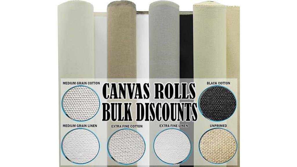 7 Best Canvas Rolls for Acrylic Painting: Top Artist Picks of 2025 cotton canvas painting roll