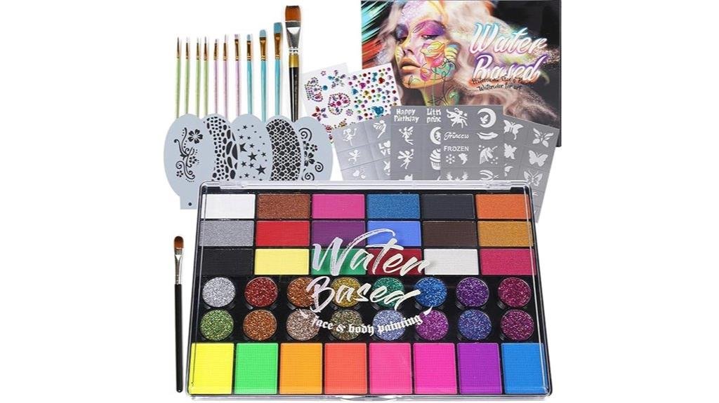 5 Best Acrylic Paints for Face Painting, Recommended by Professional Artists decorative face painting kit