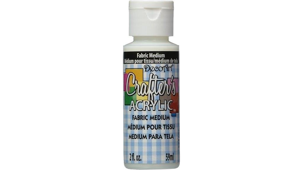 10 Best Fabric Medium for Acrylic Paint fabric friendly acrylic paint medium sized container