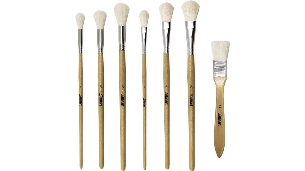 5 Best Mop Brushes for Acrylic Painting That Professional Artists Swear By gilding brush set for painting