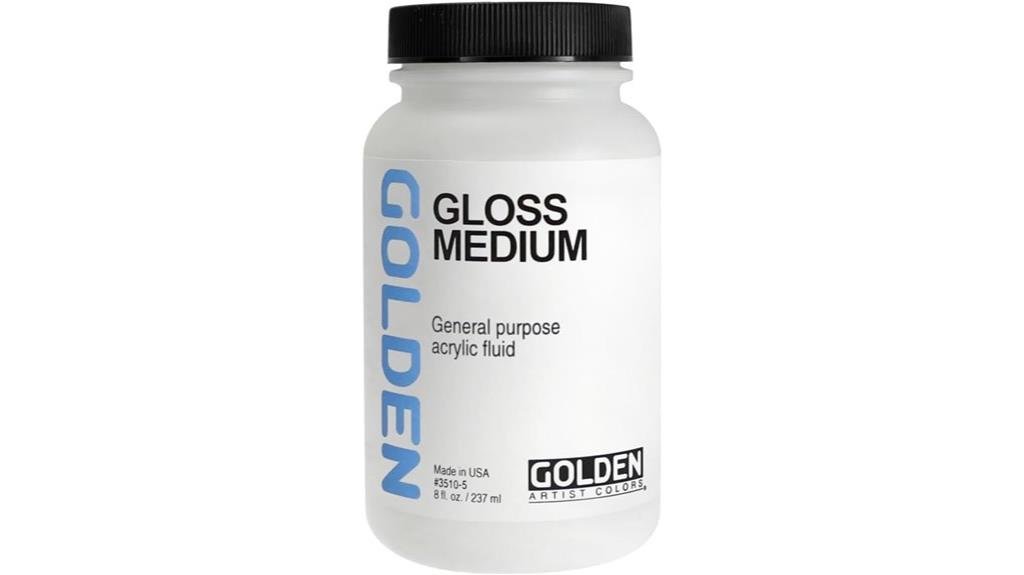 7 Best Gel Mediums for Acrylic Paint, According to Professional Artists golden gloss medium jar