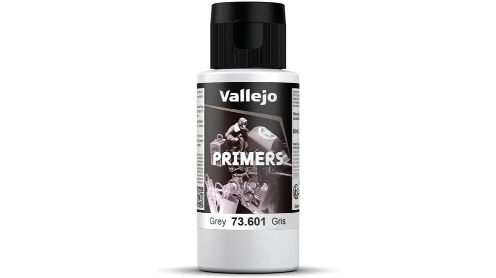 6 Best Acrylic Paints for Miniatures That Professional Painters Swear By grey acrylic primer vallejo surface primer