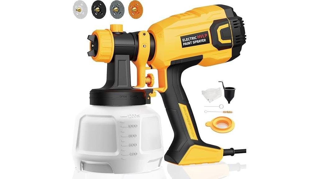 5 Best Paint Sprayers for Acrylic Paint in 2025 - Professional-Grade Performance high powered hvlp spray gun