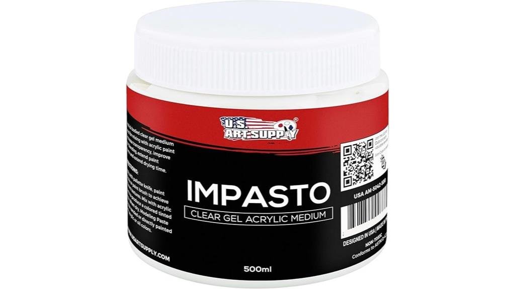 7 Best Acrylic Paint Sets With Medium - Professional Quality & Perfect Coverage impasto clear acrylic painting medium