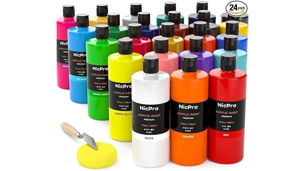 7 Best Acrylic Paints for Canvas in 2025, According to Art Experts large bulk acrylic paint set