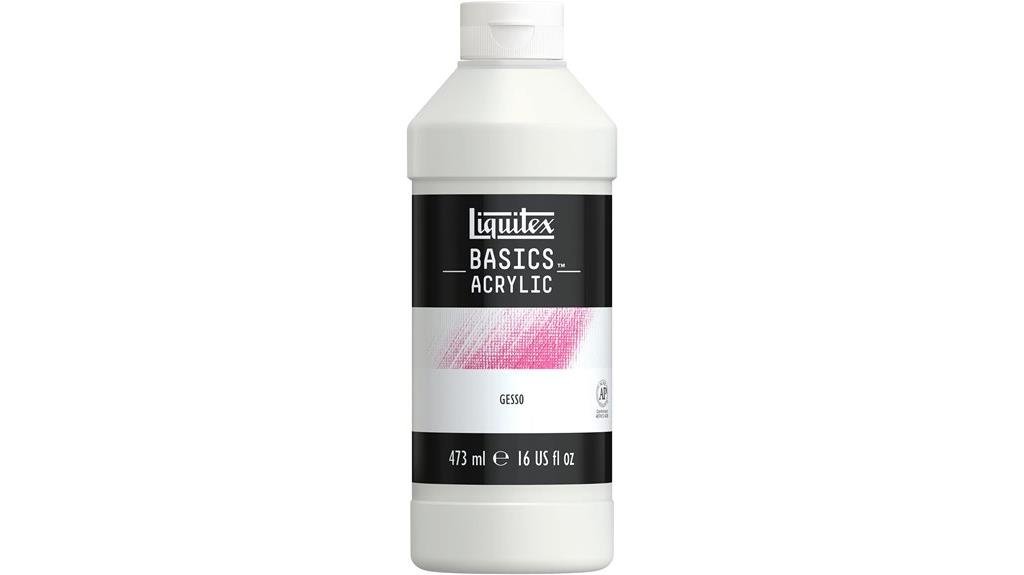 10 Best Fabric Medium for Acrylic Paint liquitex gesso surface prep medium white