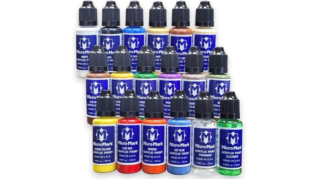 5 Best Acrylic Paints for Models, Chosen by Professional Model Painters micro mark basic color model paint