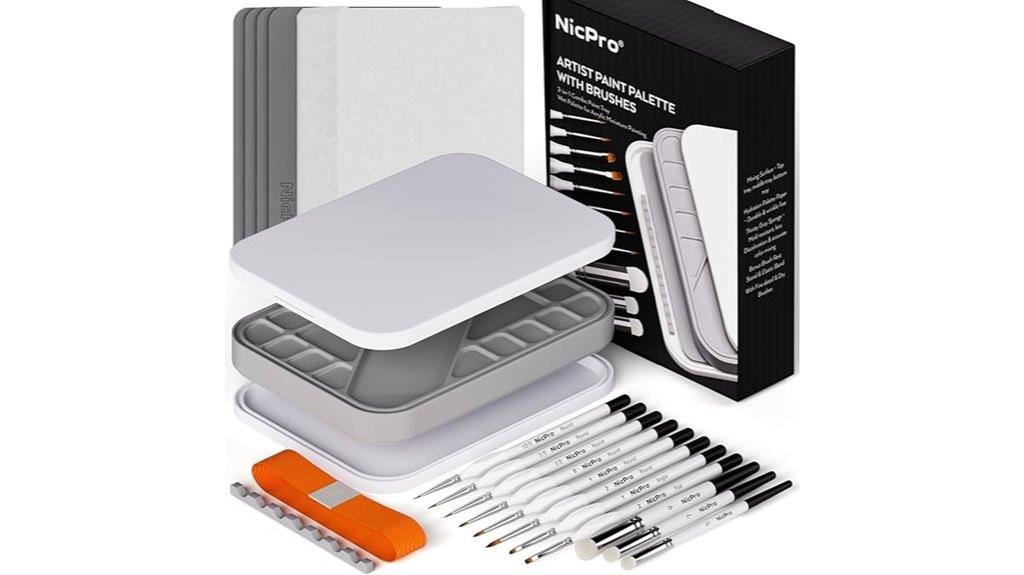 5 Best Wet Palettes for Acrylic Painting - Keeping Your Colors Fresh and Workable miniature painting kit with accessories