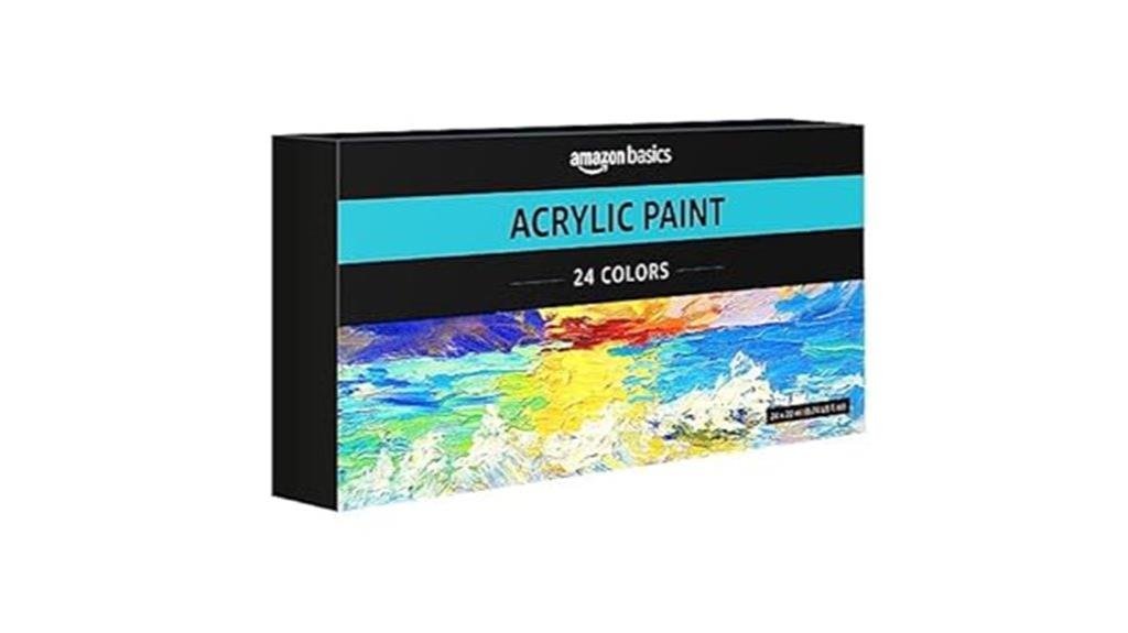 7 Best Acrylic Paint for Fabric multipurpose acrylic paint set