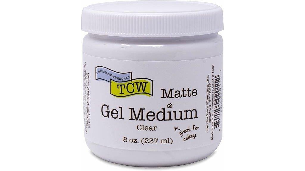 7 Best Gel Mediums for Acrylic Paint, According to Professional Artists painting and crafting matte gel medium