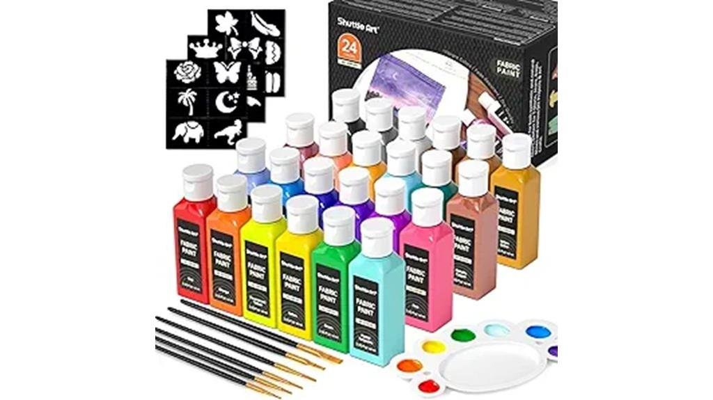 7 Best Acrylic Paint for Fabric permanent soft fabric paint bottles