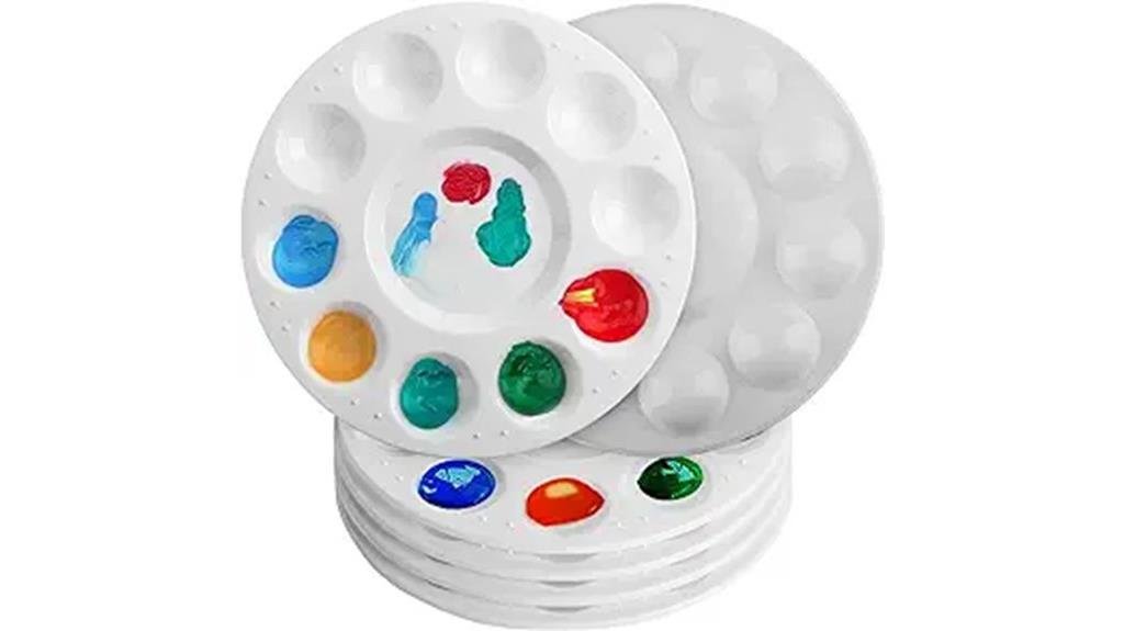 5 Best Acrylic Paint Palettes With Lid for Artists in 2025 plastic paint trays for children