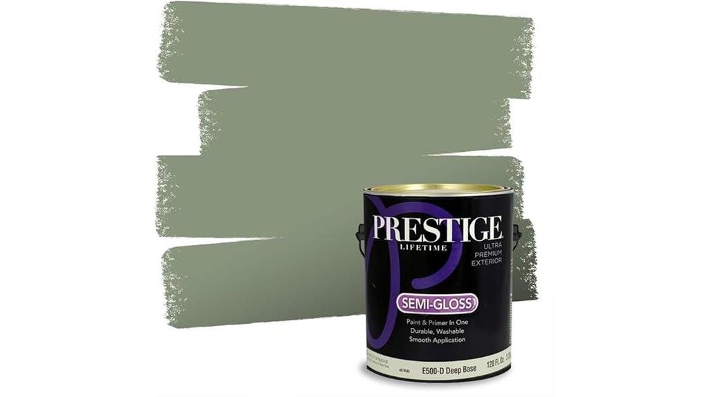 prestige garden sage semi gloss exterior paint