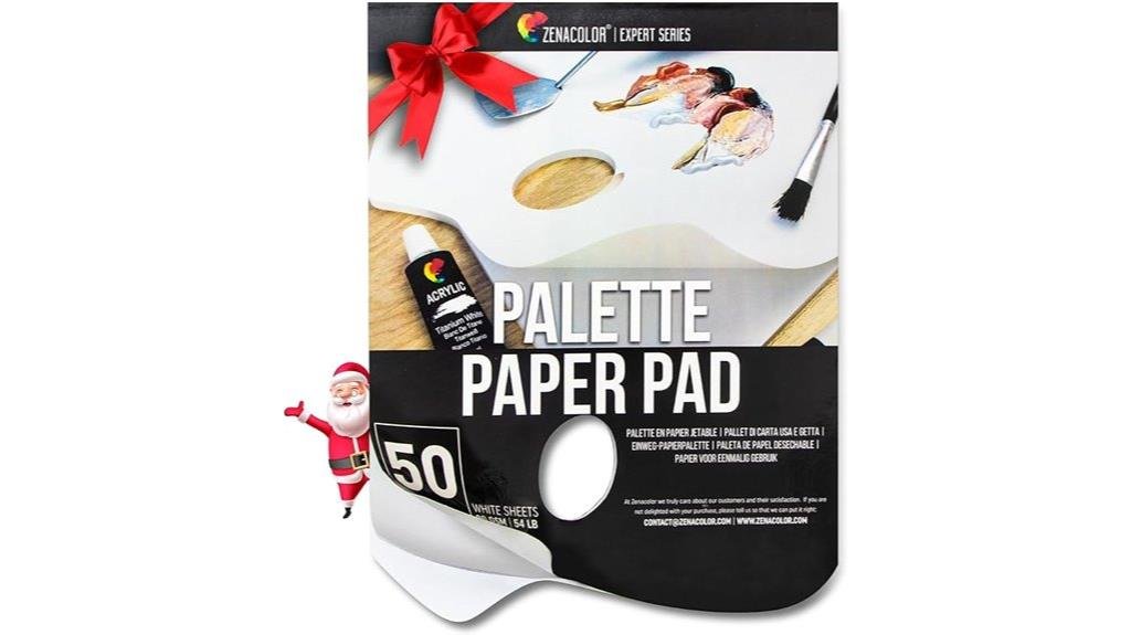 7 Best Papers for Acrylic Paint - Professional Artist's Guide removable paper palette pad