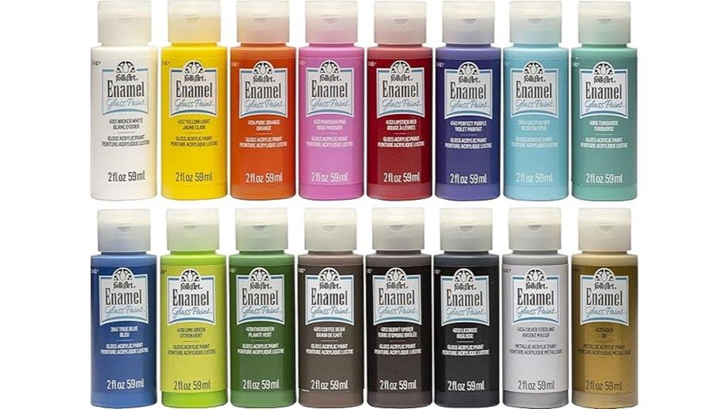 vibrant acrylic paint craft set