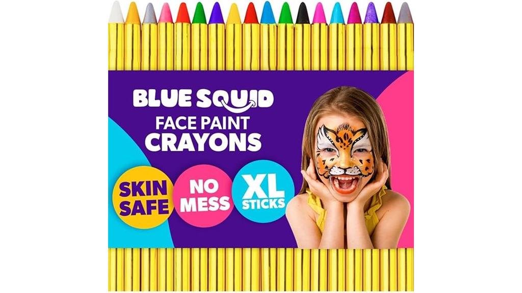 5 Best Acrylic Paints for Face Painting, Recommended by Professional Artists washable non toxic face paint crayons