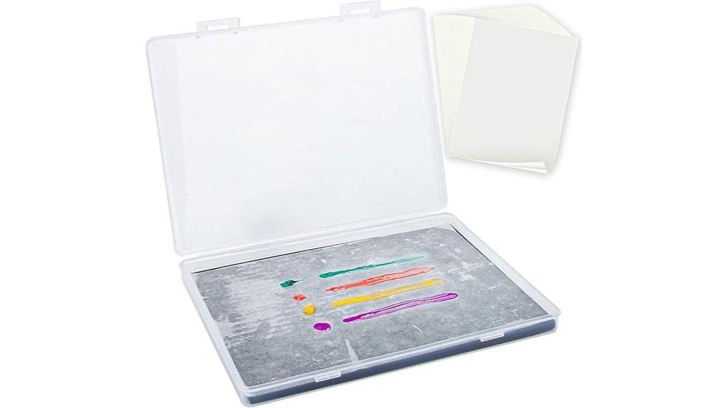 5 Best Acrylic Paint Palettes With Lid for Artists in 2025 wet palette for acrylic painting