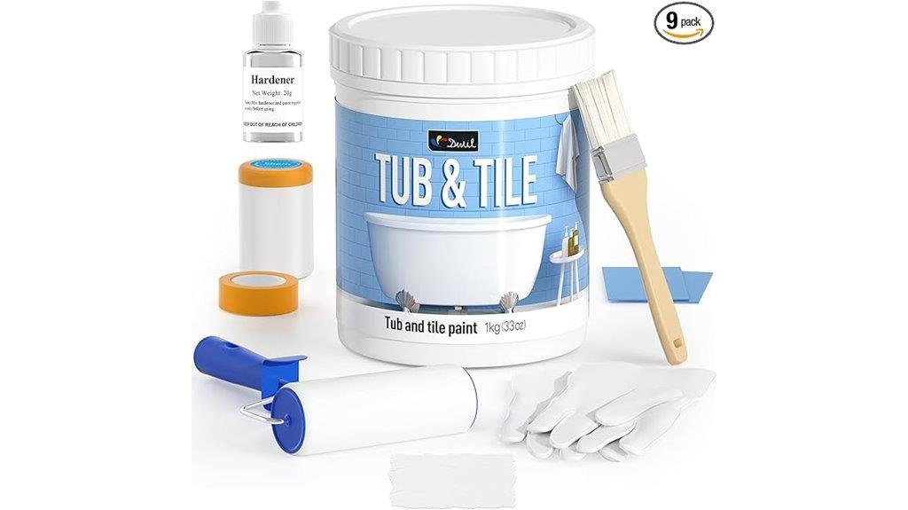 5 Best Acrylic Paint for Tubs That Actually Work in 2025 white 35oz paint refinishing kit