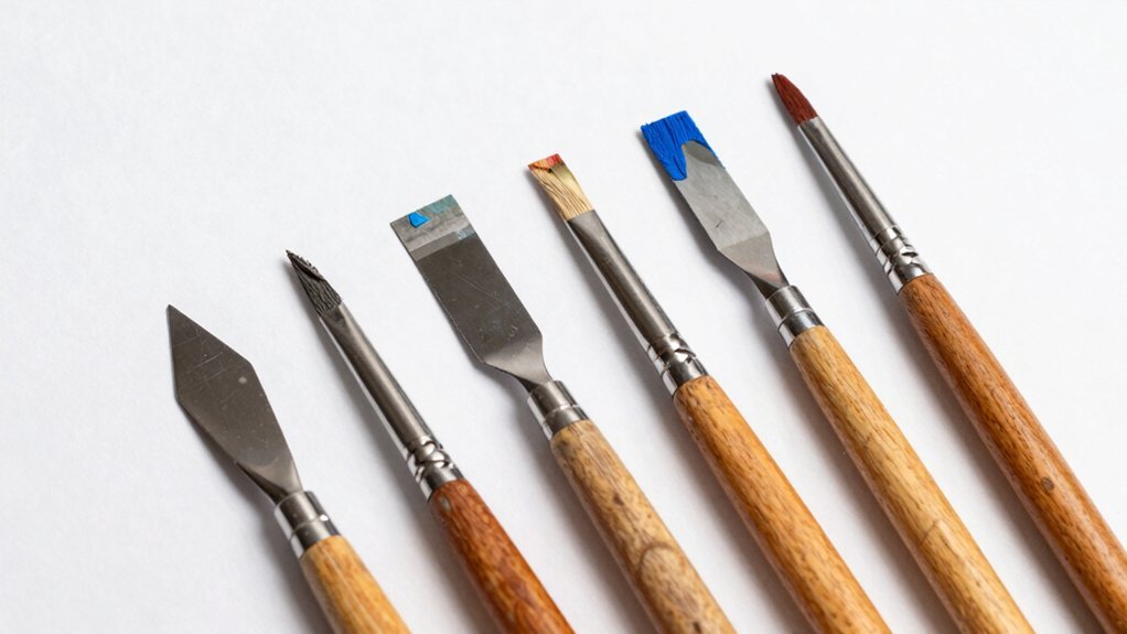 acrylic artists essential palette knives