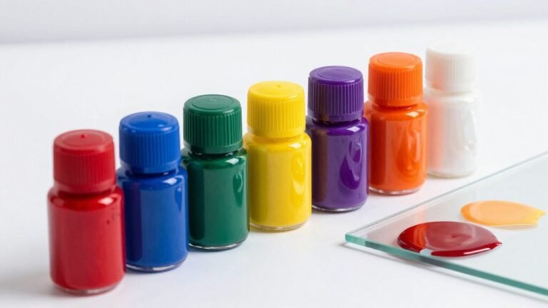 acrylic enamel paints for glass