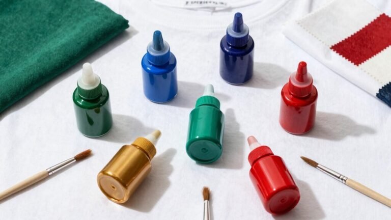 acrylic painting on creative tees