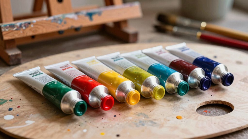 acrylic paints artists actually use