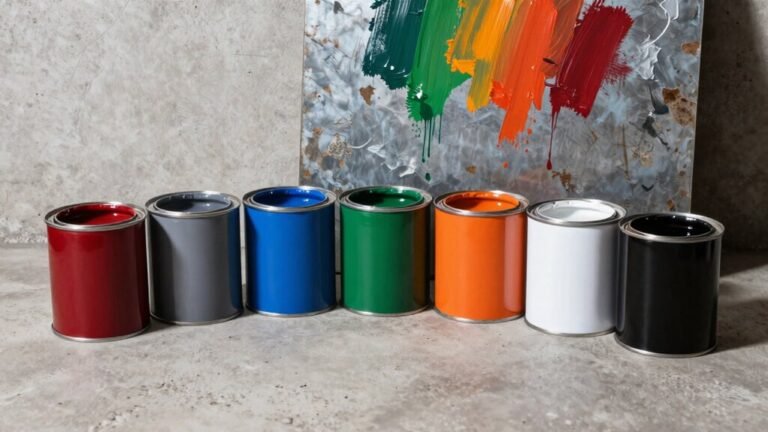 acrylic paints for metal