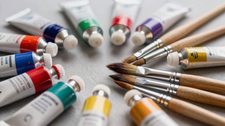 7 Best Acrylic Paints and Brushes Sets for Artists Who Mean Business artists mean business