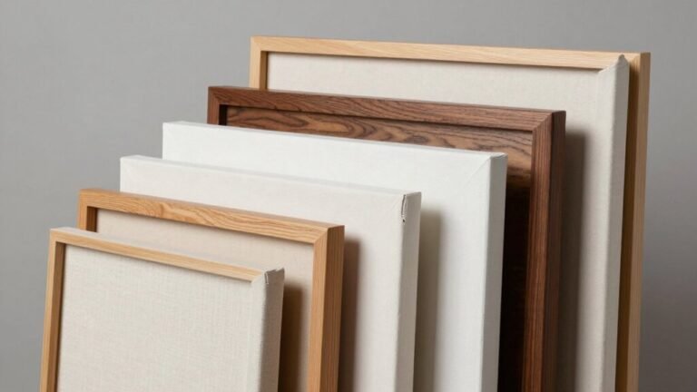 artists preferred stretched canvas frames
