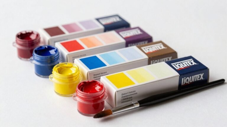 comprehensive acrylic paint set options