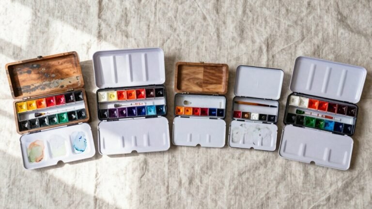 daily used watercolor palettes