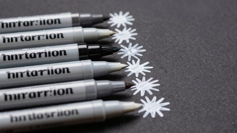 dark surface paint markers