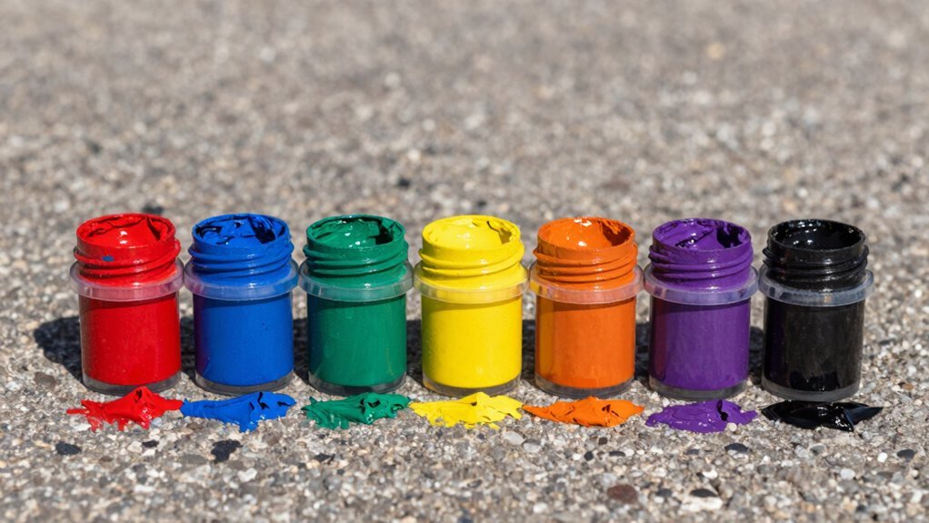 durable acrylic paints for asphalt