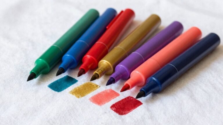 durable and vibrant fabric markers