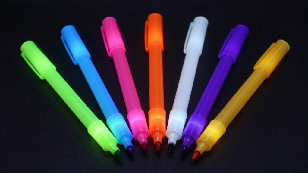glow in the dark paint markers shine bright