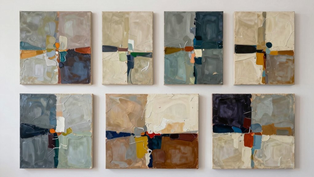 inspiring cold wax art